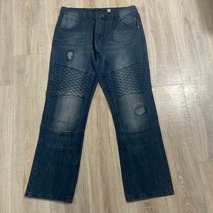 Old Skool Men’s Waist 36 Denim Blue Jeans